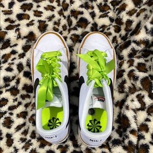 Nike White with Black Sneakers